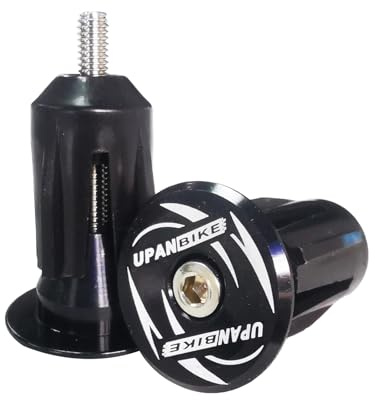 UPANBIKE Fahrrad Lenker Endkappen Aluminiumlegierung Lenkerstopfen Endstopfen Lenkergriffe Bar End Plugs für Fahrrad,MTB, Rennrad