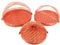 GURU SHOP Fliegenschutz Obstkorb - Orange, Größe: 3èr Set, Küchenaccessoires, Sonstiges