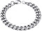 Steel Bracelet for Men 9mm 19CM Short Cuban Link Bracelet Stainless Wrist Chain