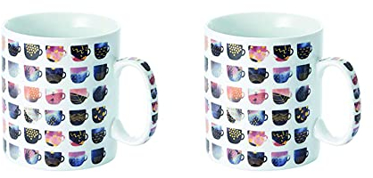 Cha Cult 2 X Jumbo-Becher Tia Porzellan 0,75 l = zwei Becher