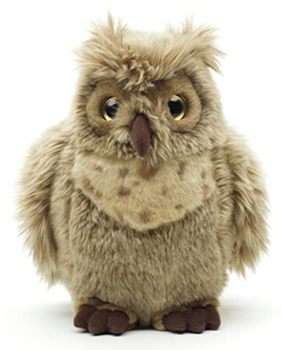 Uni-Toys - 'Horneule', Virginia-Uhu - 24 cm (Höhe) - Plüsch-Vogel, Eule - Plüschtier, Kuscheltier