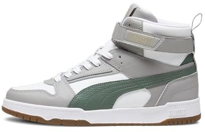 PUMA Unisex Rbd Game Sneaker, Weißer Eukalyptus, Beton, Grau, Gold, 46 EU