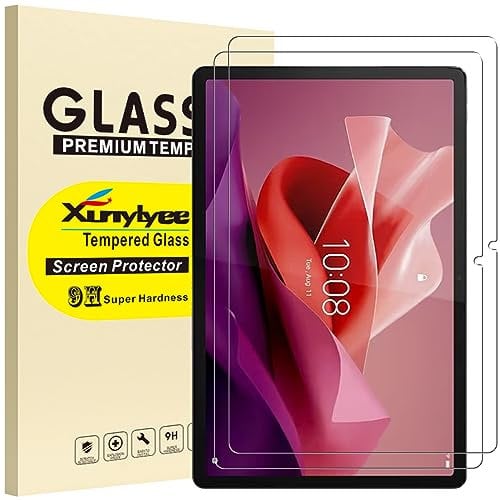 XunyLyee 2 Stück, Panzer Schutz Glas für Lenovo Tab P12/ Lenovo Idea Tab Pro Tablet 12.7 Zoll Displayschutz Schutzfolie
