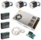3 Achsen Schrittmotor CNC Router 3 Axis Nema 23 stepper Motor 270oz-in Driver DM542A 4.2A Power kit Steuerung Set Stromversorgungssatz Motoren