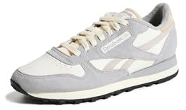 Reebok Court Advance Sneaker für Herren, lässige Tennisschuhe, Größe 39 bis 48, Chalk/Grey 3/Moonstone, 12 Women/10.5 Men