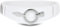 WHIPPY Breit Elastischer Taillengürtel Damen Hüftgürtel Vintage Stretchgürtel mit silberner Ring-Schließe,110cm Weiß