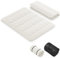 GIANTEX Bodenmatratze 140x200 cm, Futon Matratze Japanisch, Tatami Matte Faltbar & Tragbar, Klappmatratze mit Tragetasche & Abnehmbarer Bezug, Schlafmatte Schlafunterlage für Gästezimmer Schlafzimmer