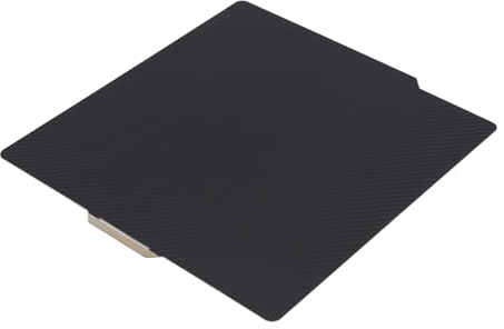 Bambu Lab X1 Carbon, Plaque de Construction PEI pour Imprimante 3D, Plaque PEI Professionnelle 257 X 257 Mm, Plaque en Acier Magnétique PEI Flexible Amovible pour Bambu P1P pour