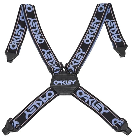 Oakley Men's Factory Suspenders, Blackout/New Lilac, One Size