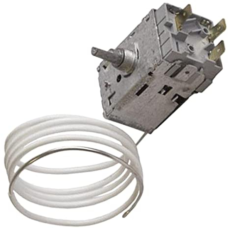 SOS Accessoire Thermostat A130024 for Fridge, Freezer 92206689 Beko, Candy, Essential B, Hoover, Ocean, Oceanic, Rosieres, Sauter, Vedette