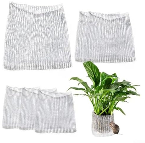 3 x Wurzelschutz Gopher Proof Drahtkorb Maulwurf und Wühlmaus Drahtkörbe unterirdischer Edelstahldraht für Pflanzen (60 x 60 cm)