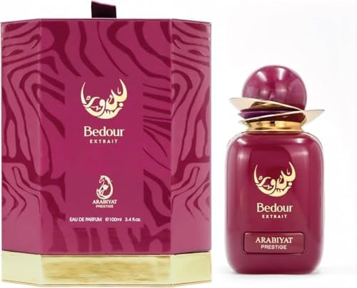 Arabiyat Prestige Bedour Extrait Eau de Parfum For Women, 100ml Made in UAE