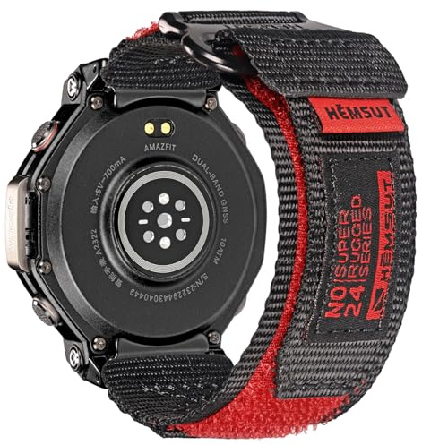 torbollo Cinturino dell'orologio compatibile con Amazfit T-Rex 3, cinturino in nylon robusto cinturino di ricambio durevole per T-Rex 3 braccialetti per donne uomini