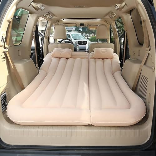 CRTATE Auto Luftmatratze, für Audi a6 c4 c5 c6 c7 c8 Avant Quattro allrad s-Line Tragbar Camping Air Bett Aufblasbare Auto Matratze Aufblasbare Matratze für Rücksitz,C