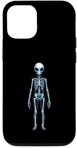 X-ray Alien Body Anatomy Röntgenbild Skelett Hülle für iPhone 12/12 Pro