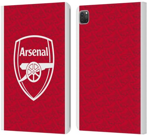 Head Case Designs sous Licence Officielle Arsenal FC Accueil Kit 2025/26 Étui Portefeuille en Cuir Compatible avec Apple iPad Pro 11 2020/2021 / 2022