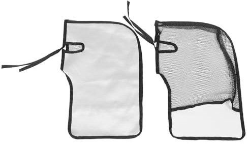 Zerodeko 1 Paire Respirants pour Poignées Manchons de Protection Vent pour Scooters et Vélos Électriques Faciles à Installer Confortables et Polyvalents