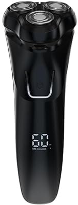 Herrenrasierer V1 Pro – Ultra-präzise 4D-Klingen und integrierter Trimmer für eine gründliche und angenehme Rasur LED-Anzeige, ideal für empfindliche Haut