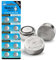 Simpletek - 10x Batteria 1.5V AG13 LR44 357 SR44 A76 Alcalina senza Mercurio | Pila A Bottone per Calcolatrici, Orologi e piccoli elettrodomestici