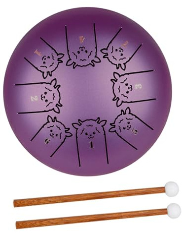 ULTECHNOVO Pan Drum Hand Drum Musical Instrument for Adults Unique Instruments for Adults