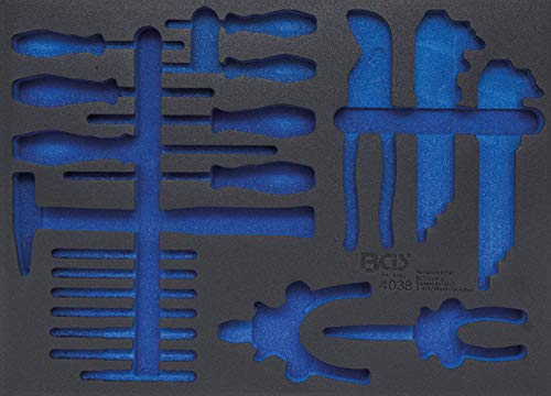 BGS Werkstattwageneinlage 3/3 - leer - für Art. 4038