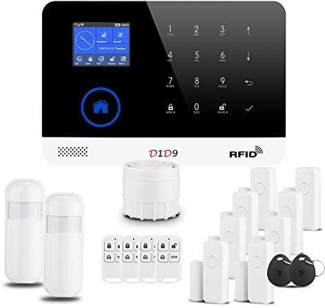 Sistema di allarme antifurto wireless GSM fai da te per la sicurezza domestica, 3G+wifi