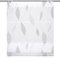 Home fashion Magnetrollo Querstreifen Digitaldruck Paolo, Stein, 130 X 80 cm