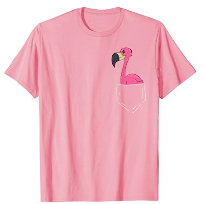 Flamant Rose Dans la Poche Flamant Rose Pink Flamingo T-Shirt