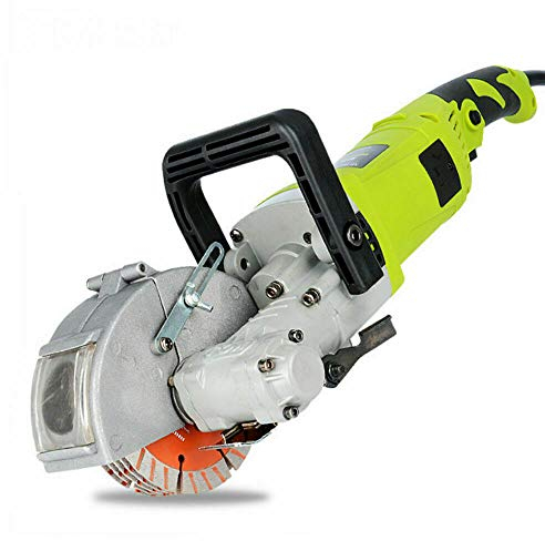 Rainureuse murale 4000 W - Avec 5 lames Saw Blades 7500 tr/min - Rainureuse murale pour briques, granit, marbre, béton, Notcher Groover