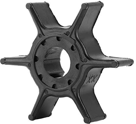 Impulsor de bomba de agua, Qiilu Impulsor de bomba de agua , impulsor de bomba de agua 63V ‑ 44352‑01 apto para piezas de motor fueraborda Yamaha 8 / 9,9 / 15 HP de 4 tiempos