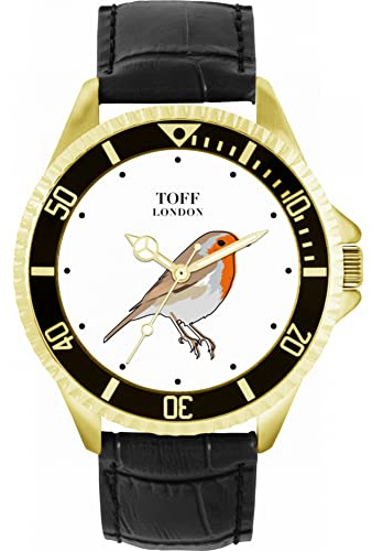 Toff London Robin-Vogel-Uhr