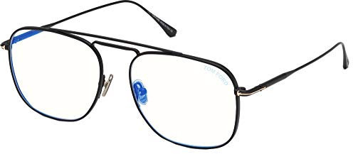 Tom Ford Brillen FT 5731-B BLUE BLOCK MATTE BLACK/BLUE BLOCK 56/17/140 Herrenbrillen
