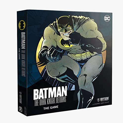 Cryptozoic - Batman: The Dark Knight Returns - The Game (Basic Edition) - Solo Brettspiel-Erlebnis - Basierend auf Frank Millers Comicbuchserie - Ab 14 Jahren - Für 1-2 Spieler - Englisch