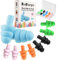 5Pairs Ear Plugs for Sleep Soft Silicone Ear Plugs for Sleeping Noise Cancelling Multicoloured