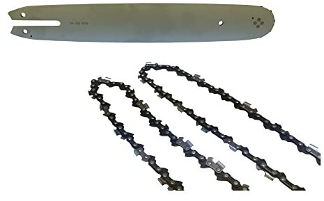 Profi C Sägekette 3/8P 1.3 55 TG (2 Stück) + Führungsschiene 08 40 cm für Stihl