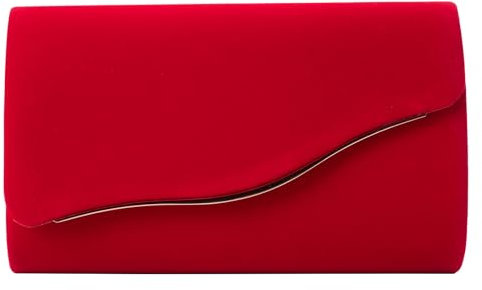 Clutch Bag for Women Evening Bag Clutch Formal Party Faux Suede Clutches Wedding Bags Cocktail Prom Clutches