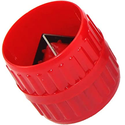 Tiuimk CT-208A Kupferrohr-Entgrat- und Anfaswerkzeug für sauberes und schnelles Reiben und Anfasen – praktisches Werkzeug für 3 mm (1/8 Zoll bis 1 1/2 Zoll) Rohre