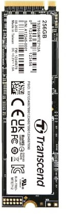 Transcend MTE712A 256GB M.2 PCIe NVMe SSD 2280 PCIe NVMe 4.0 x4 Industrial TS256GMTE712A