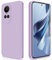 GiiYoon Funda para OPPO Reno 10 5G / Reno 10 Pro 5G, Case de Silicona Suave de TPU Carcasa Protector de Goma Fexible Prueba Liviano y a Delgado de Golpes Antirrayas para Teléfono (Violeta)