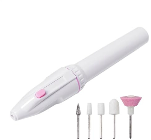 Lima eléctrica de uñas – Kit de manicura y pedicura | Máquina profesional de taladro de uñas inalámbrica | Herramienta de cuidado de manos y pies | Kit de pedicura para manicura, pulido y recorte