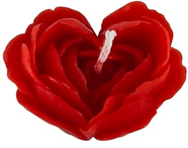 Duftkerzen in Herz-Blumen-Rosen-Form, Valentinstagsduft, Aromatherapie-Kerzen, ästhetische Kerzen für Urlaub, Zuhause, Tischdekoration, Desktop-Dekorationen