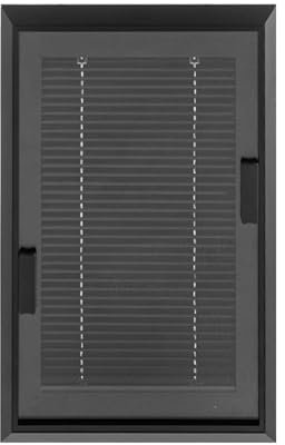 LVLDAWA Oscuranti Personalizzate, A Soffietto Plissettate in Alluminio Oscuranti Filtranti, Finestra Magnetica per La Privacy con Vetro Temperato