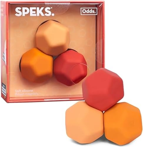 Speks Odds Magnetic Fidget Toy | Fun Desk Toy for Adults (Planes Orange)