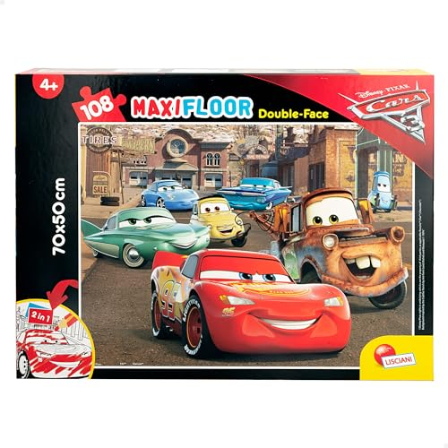 Disney 63963 Disney Cars The Movie, Cars 3 Maxi Puzzle 108 Teile