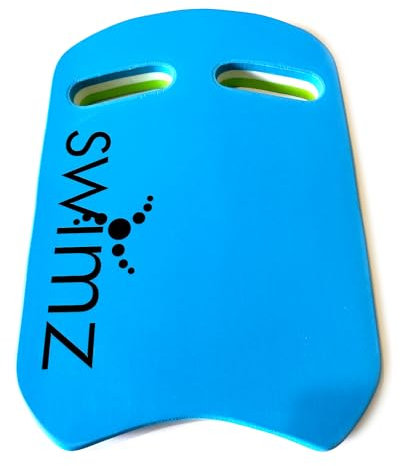 Swimz Junior Club Kickboard, Blau / Weiß / Limettengrün