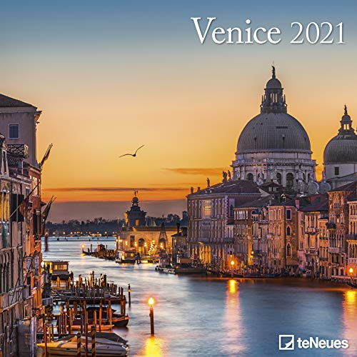 Venice - Broschurkalender - Kalender 2021 - teNeues-Verlag - Wandkalender mit wundervollen Landschaften und Platz für Eintragungen - 29,8 cm x 29,8 cm (offen 29,8 cm x 59,8 cm)
