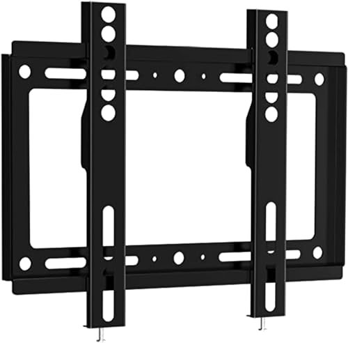SYLVOX RV TV-Wandhalterung, Flachbildschirmhalterung für TVs von 14-42 Zoll, VESA-Unterstützung 75x75mm bis 200x200mm, maximales TV-Gewicht 55lbs, Schwarze Feste RV-TV-Halterung, platzsparend