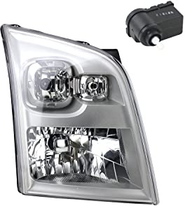 Johns, Scheinwerfer passend für Ford Transit 06 07/06- H4 Rechts Beifahr. m. Stellmotor