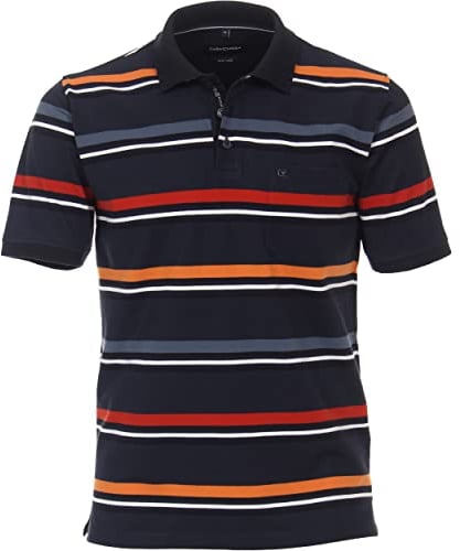 CASAMODA Polo-Shirt gestreift
