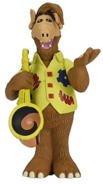 NECA Elf Figur Toony Classic Alf mit Saxophon 15 cm